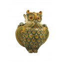 Gufo  in ceramica di Caltagirone