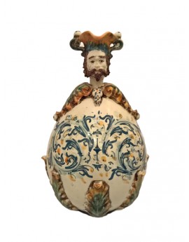 Lumera Uovo in ceramica di caltagirone