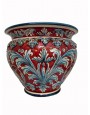 Cachepot stile 600 ceramica di caltagirone