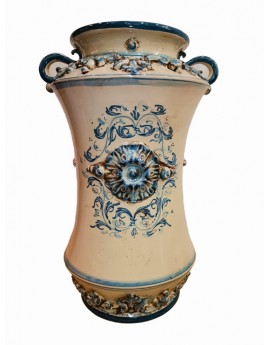 Vaso Albarello stile 600 ceramica di caltagirone