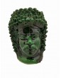 Testa di Moro modello pigna verde rame ceramiche Anthos Scicli